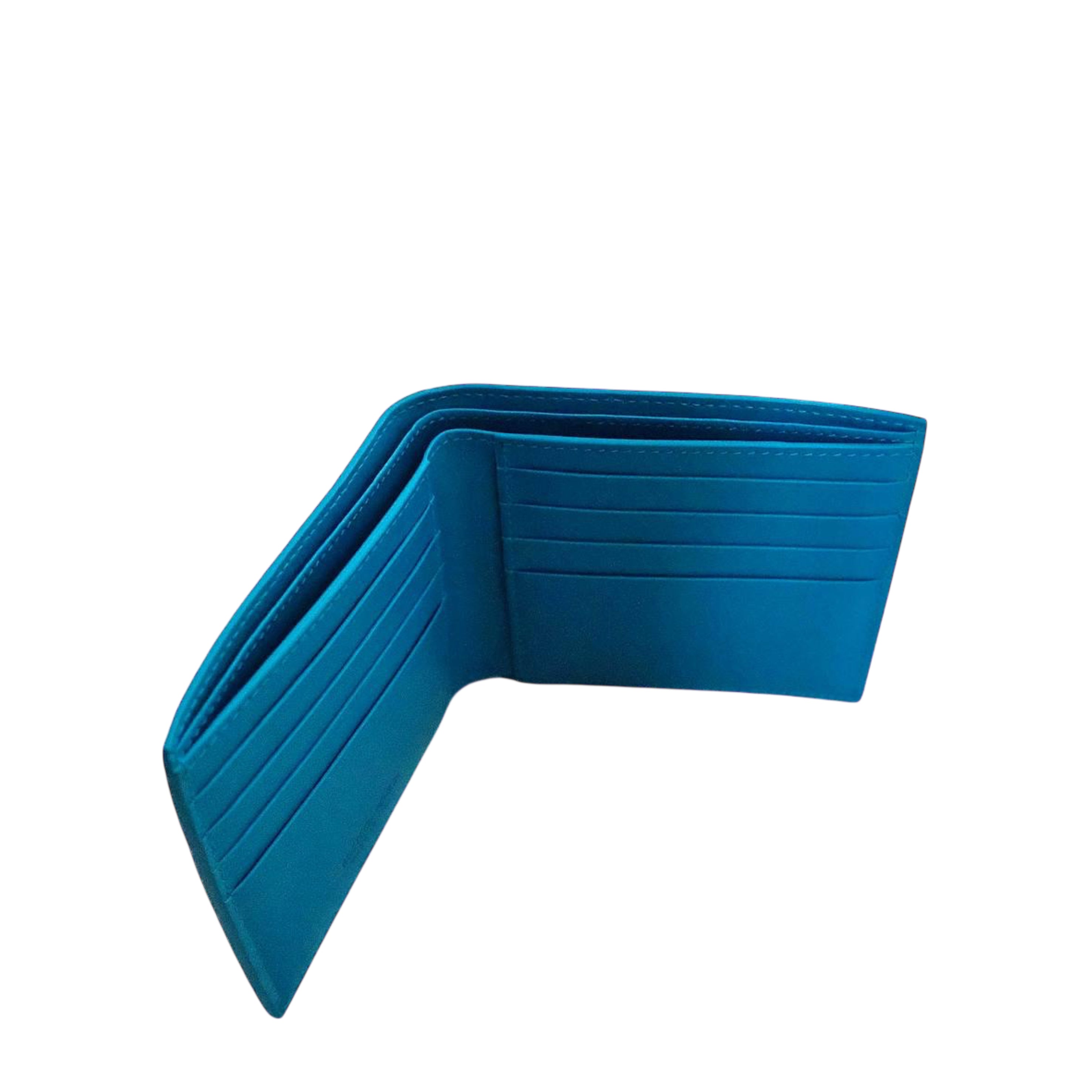 BOTTEGA VENETA - Bifold Wallet in Blue Print