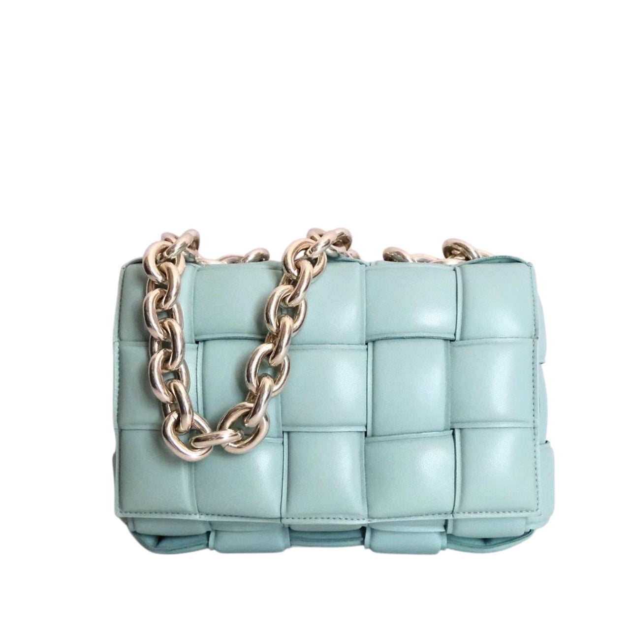 BOTTEGA VENETA - Chain Padded Cassette in Spearmint