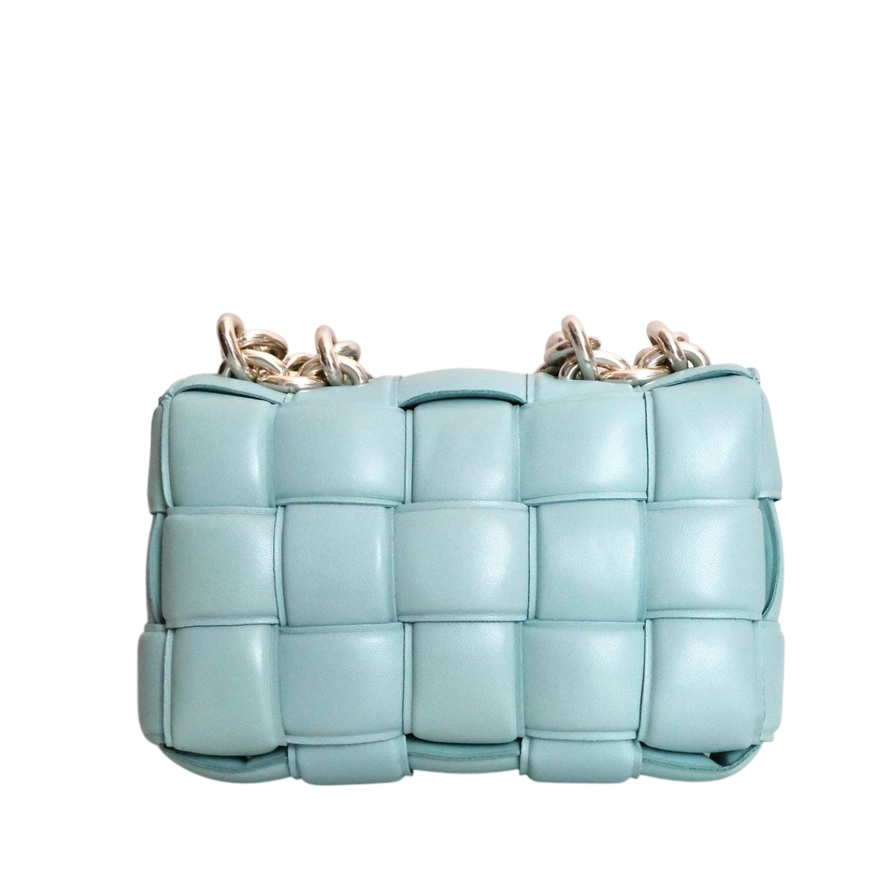 BOTTEGA VENETA - Chain Padded Cassette in Spearmint