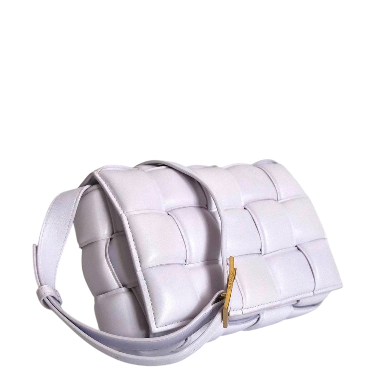 BOTTEGA VENETA - Padded Cassette in Purple Mirth