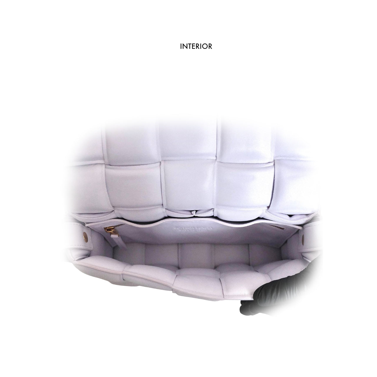 BOTTEGA VENETA - Padded Cassette in Purple Mirth