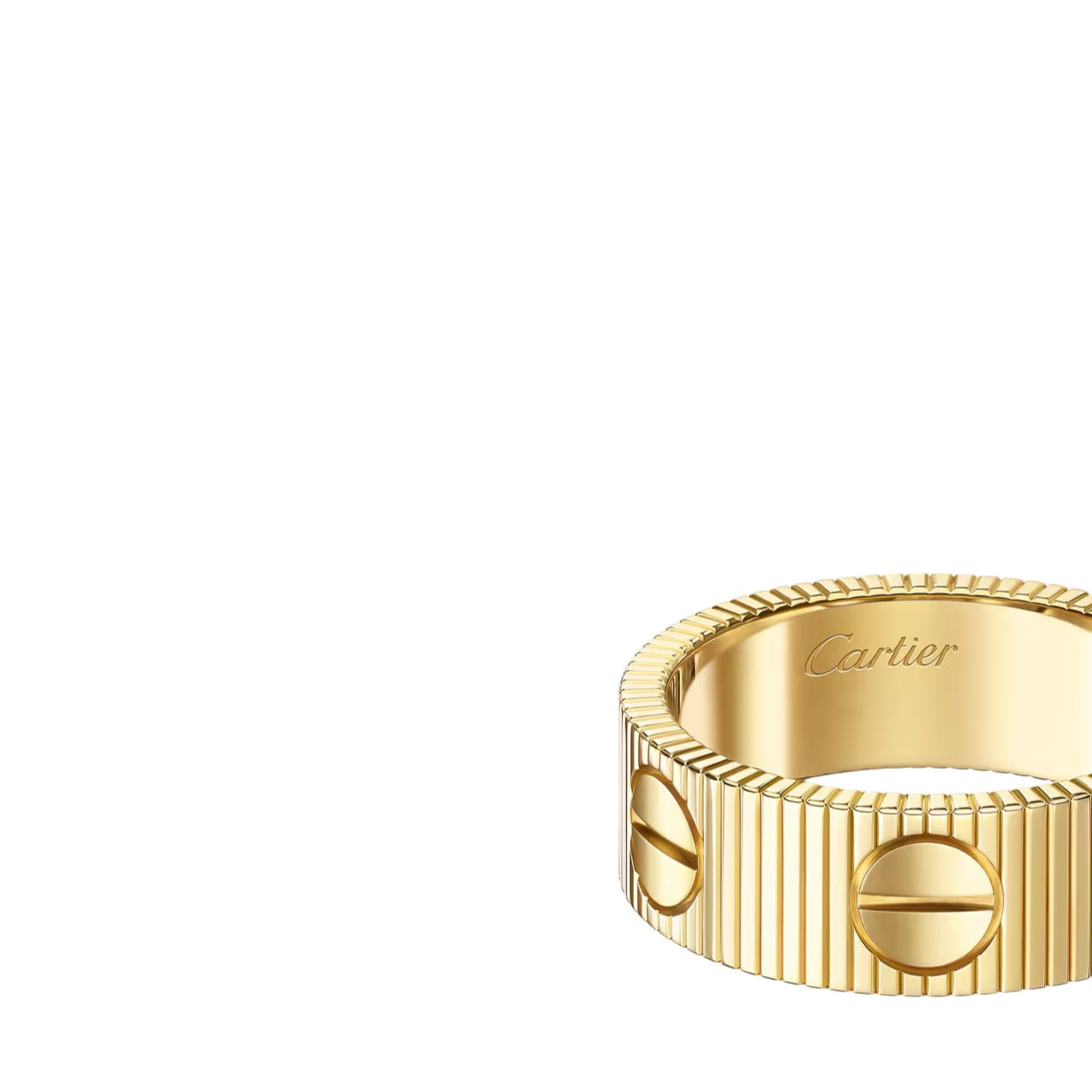CARTIER - LOVE Unlimited Ring in Yellow Gold