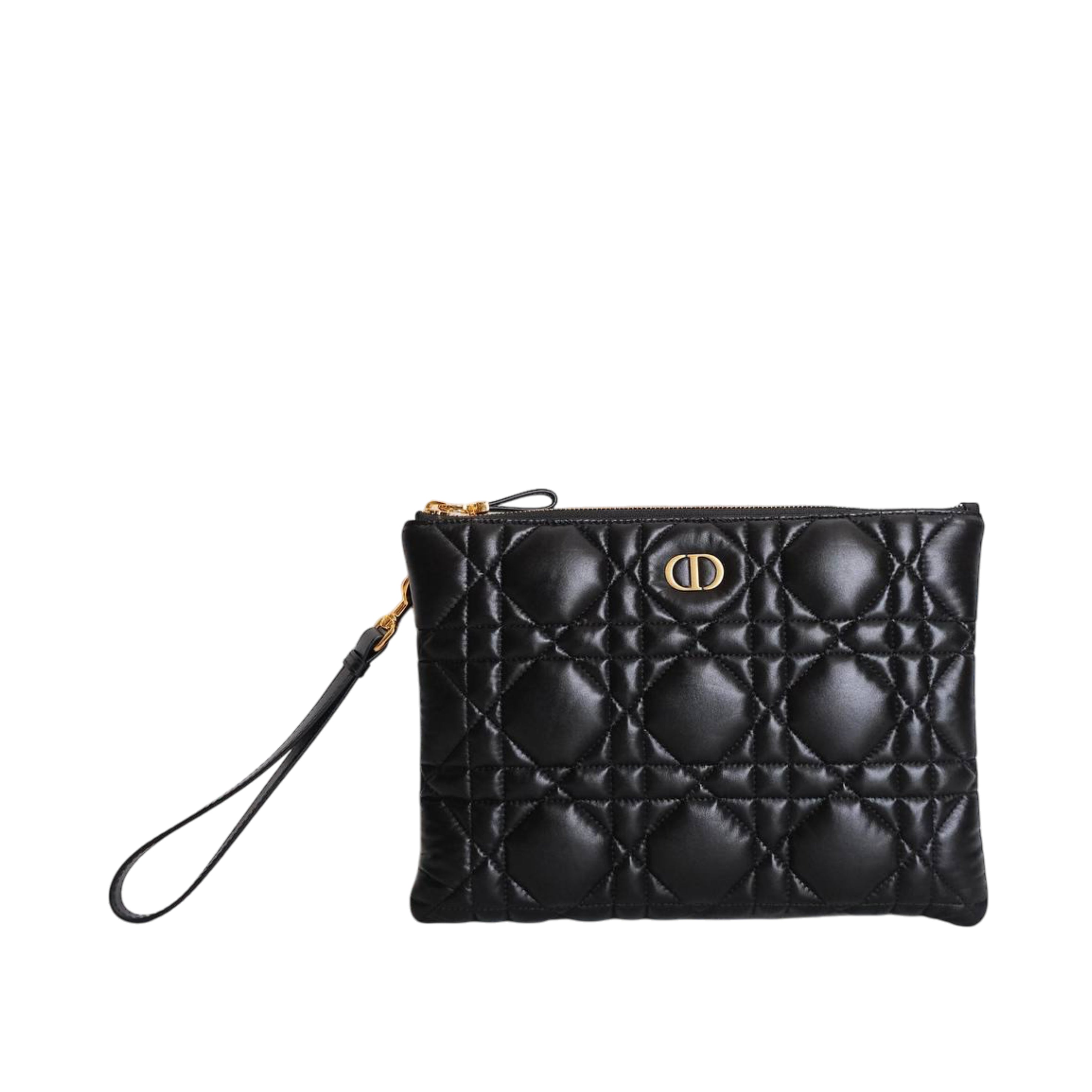 DIOR - Caro Puffer Daily Pouch Large in Black