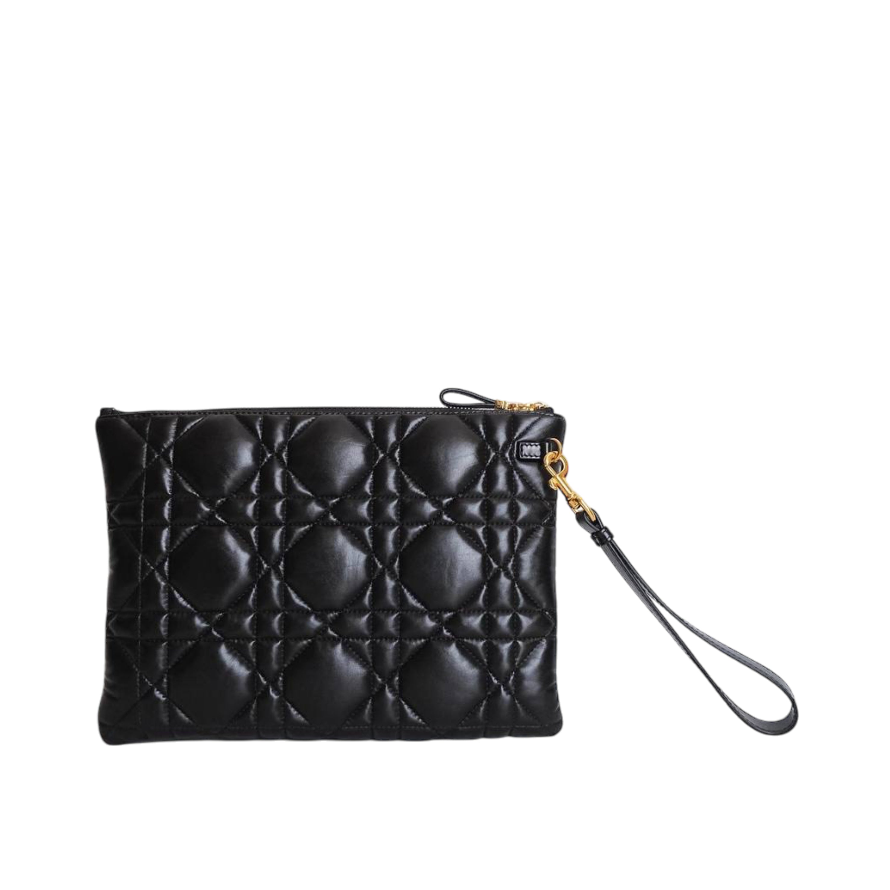 DIOR - Caro Puffer Daily Pouch Large in Black
