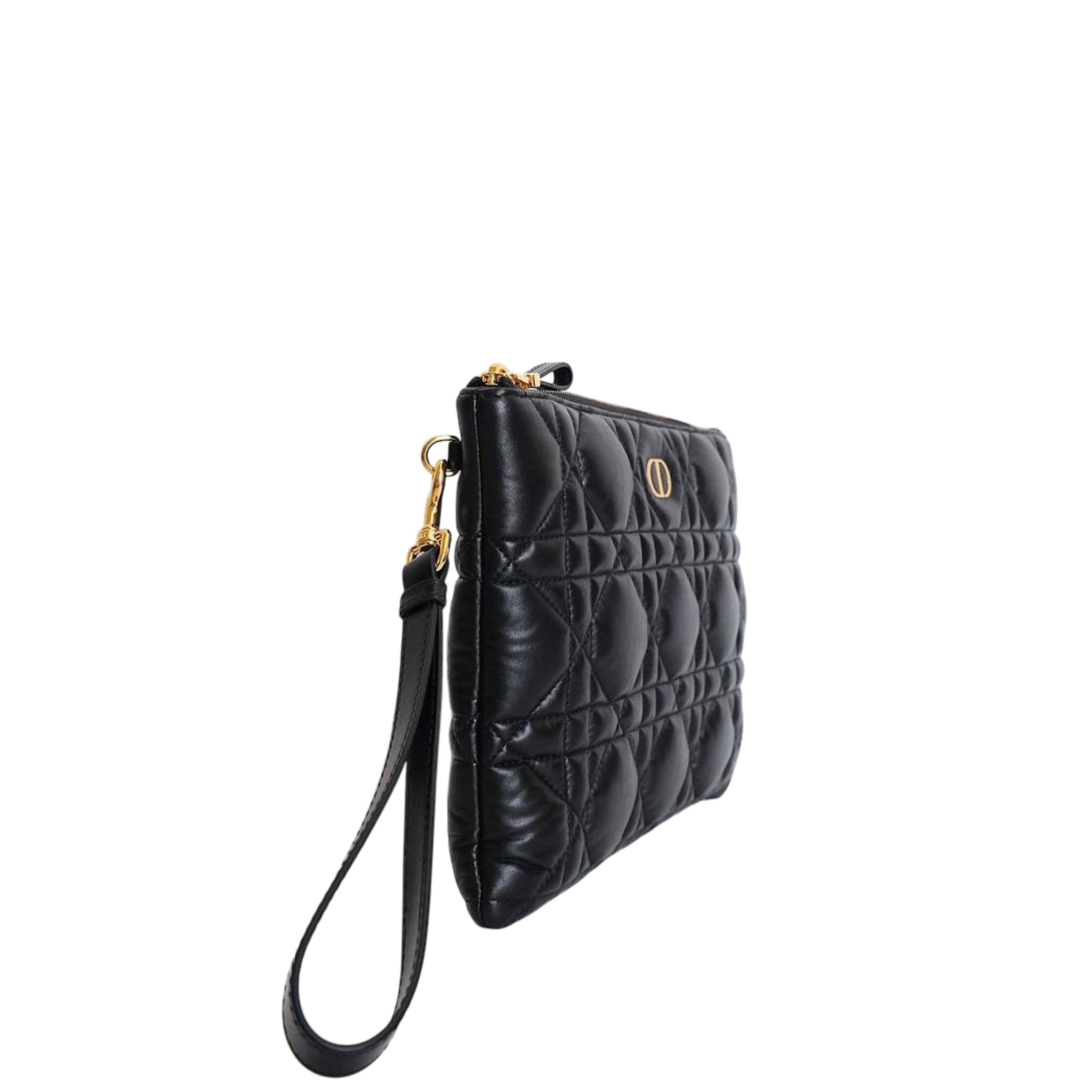 DIOR - Caro Puffer Daily Pouch Large in Black