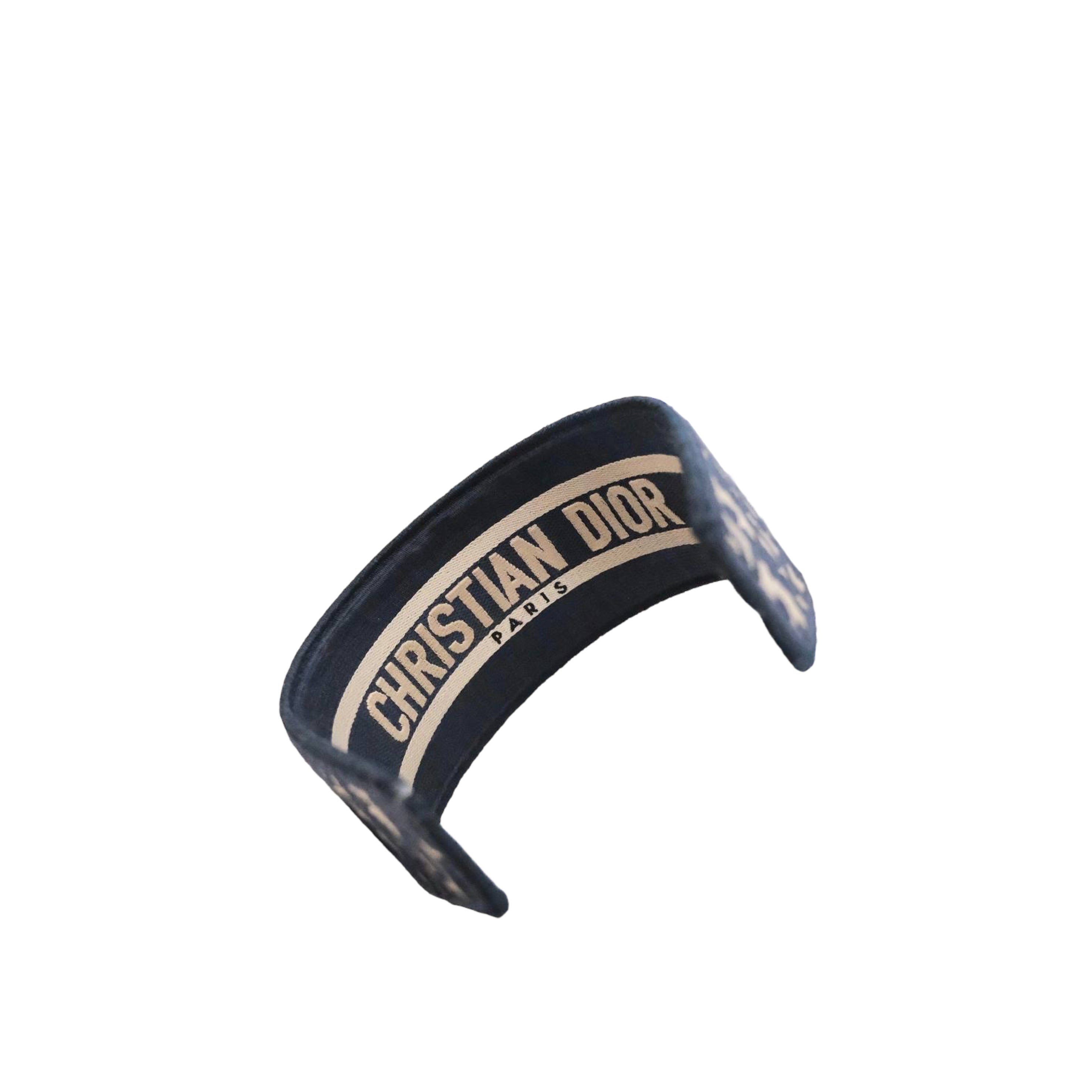 DIOR - Oblique Head Band Jacquard in Blue