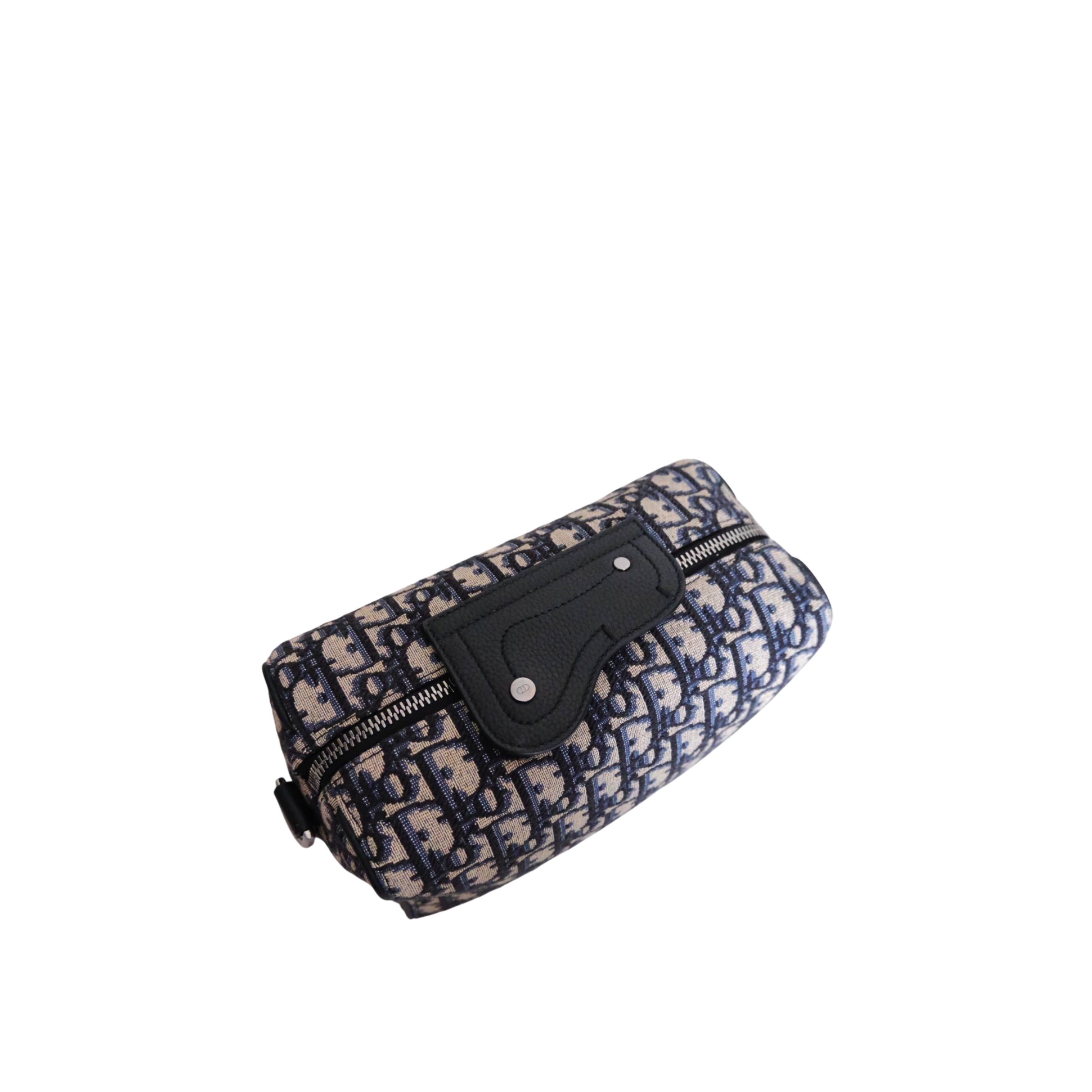 DIOR - Lingot 22 Slingbag Oblique Jacquard in Blue