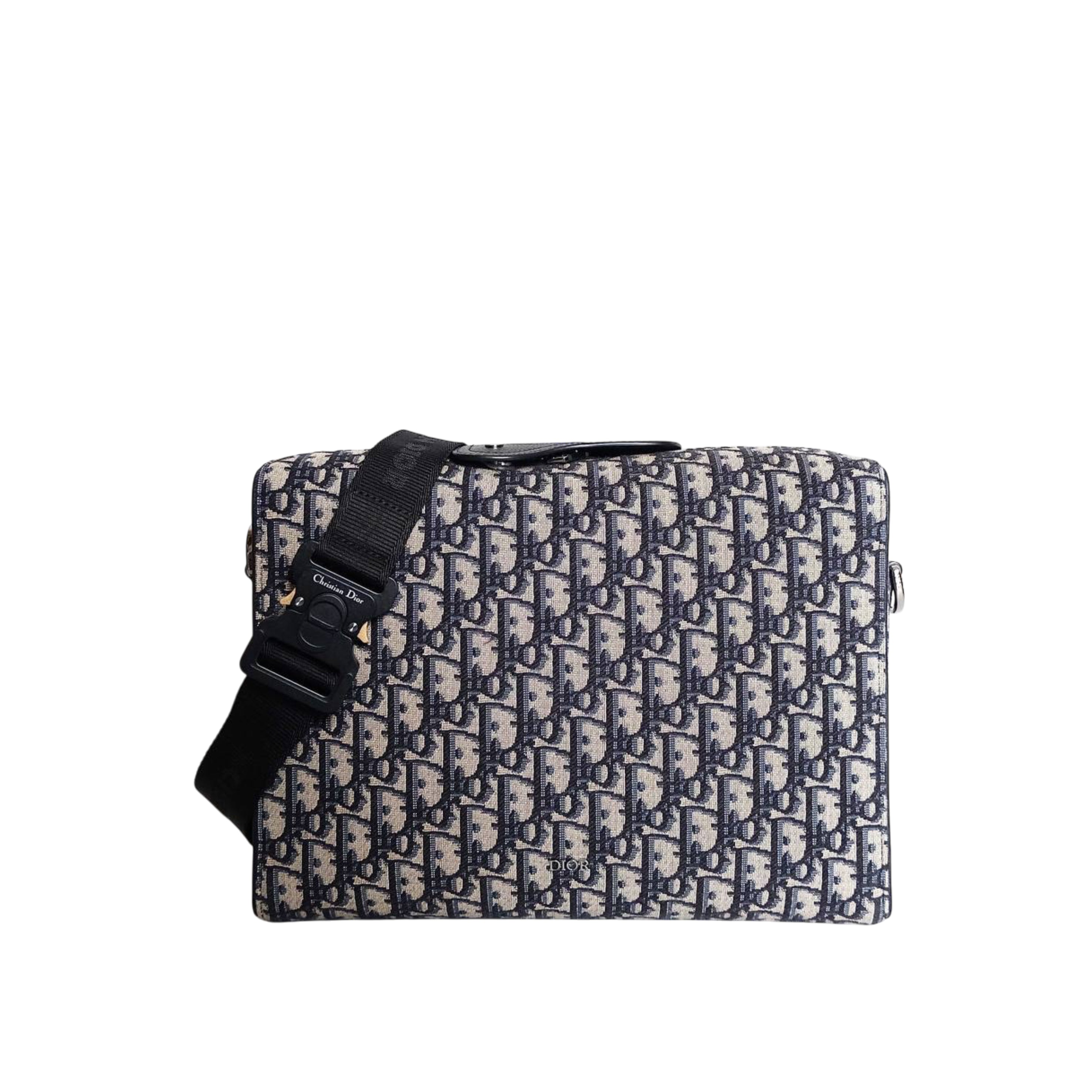 DIOR - Lingot Messenger Slingbag Oblique Jacquard in Blue
