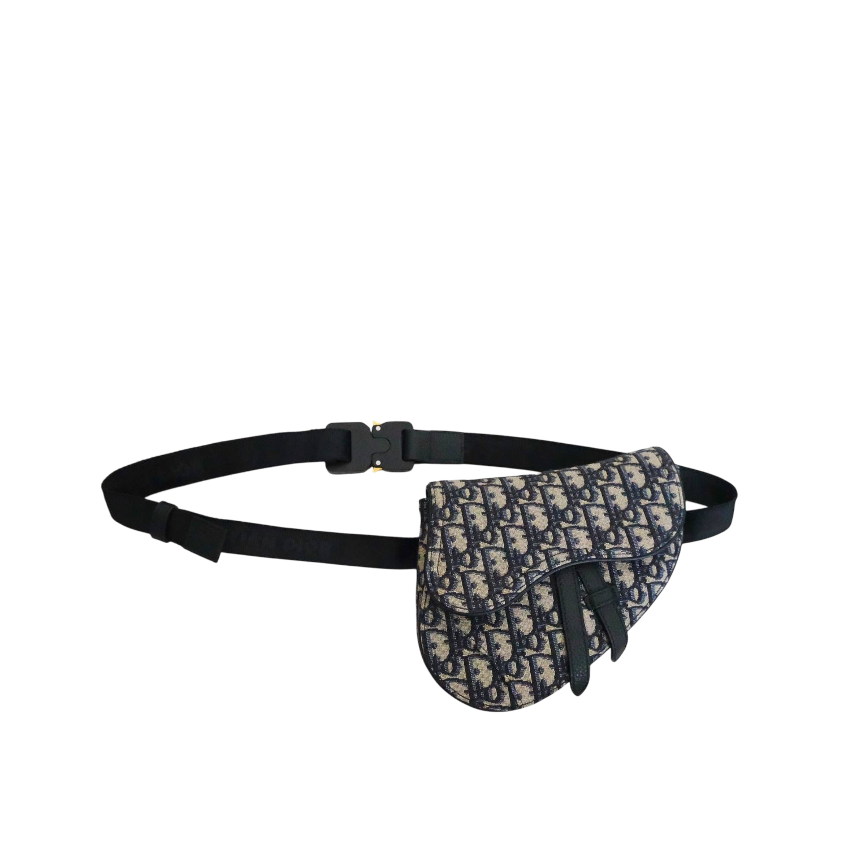 DIOR - Saddle Mini Slingbag & Beltbag Oblique Jacquard in Blue