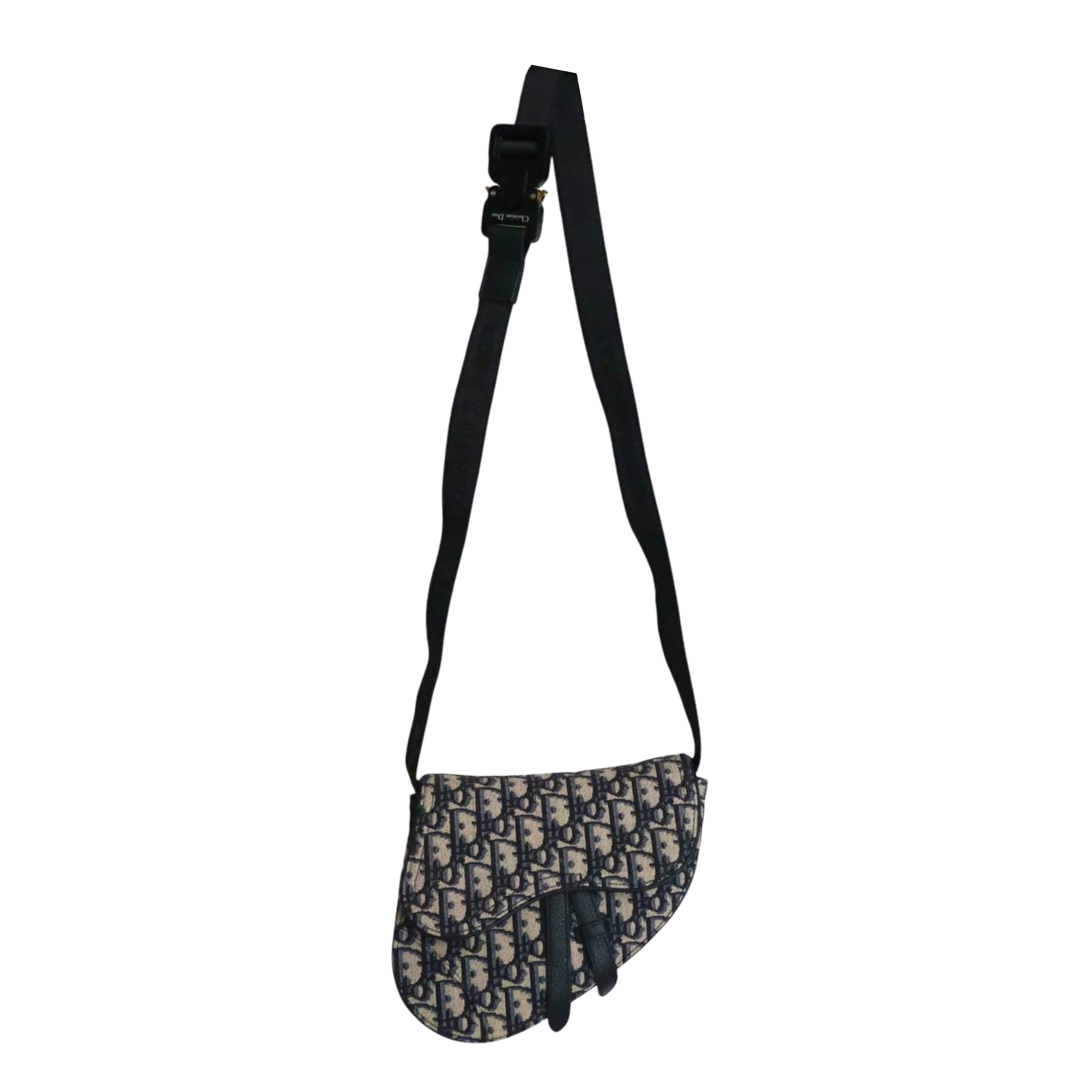 DIOR - Saddle Mini Slingbag & Beltbag Oblique Jacquard in Blue