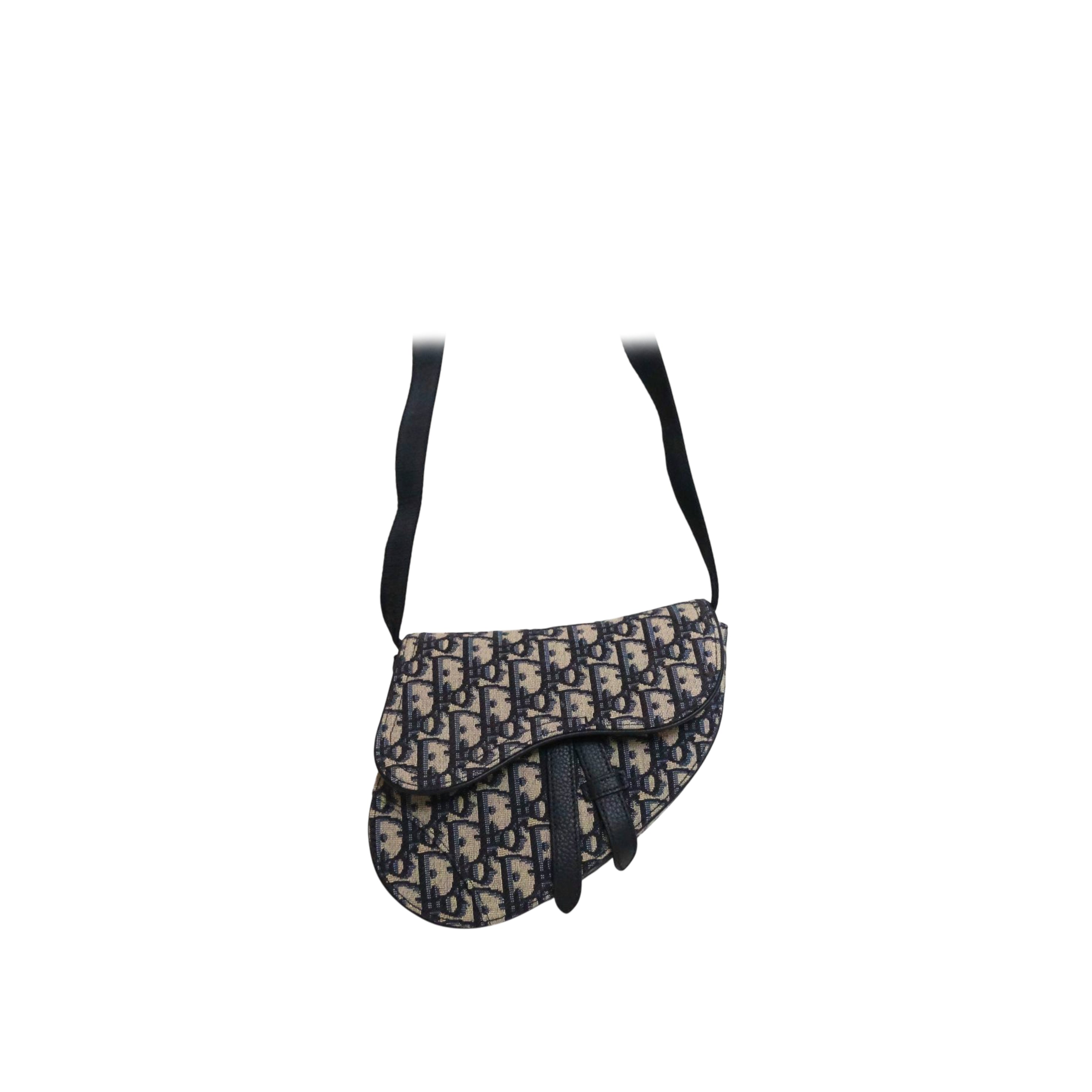 DIOR - Saddle Mini Slingbag & Beltbag Oblique Jacquard in Blue