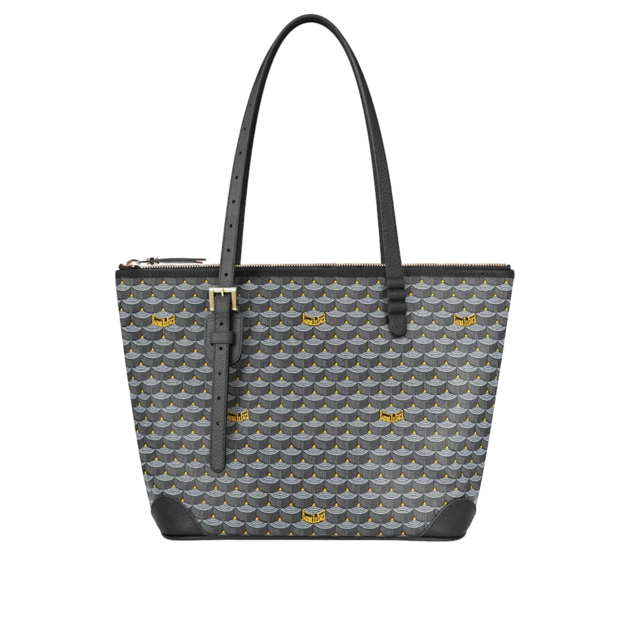 FAURE LE PAGE - Daily Battle Tote Bag 27 Zip in Powder Black
