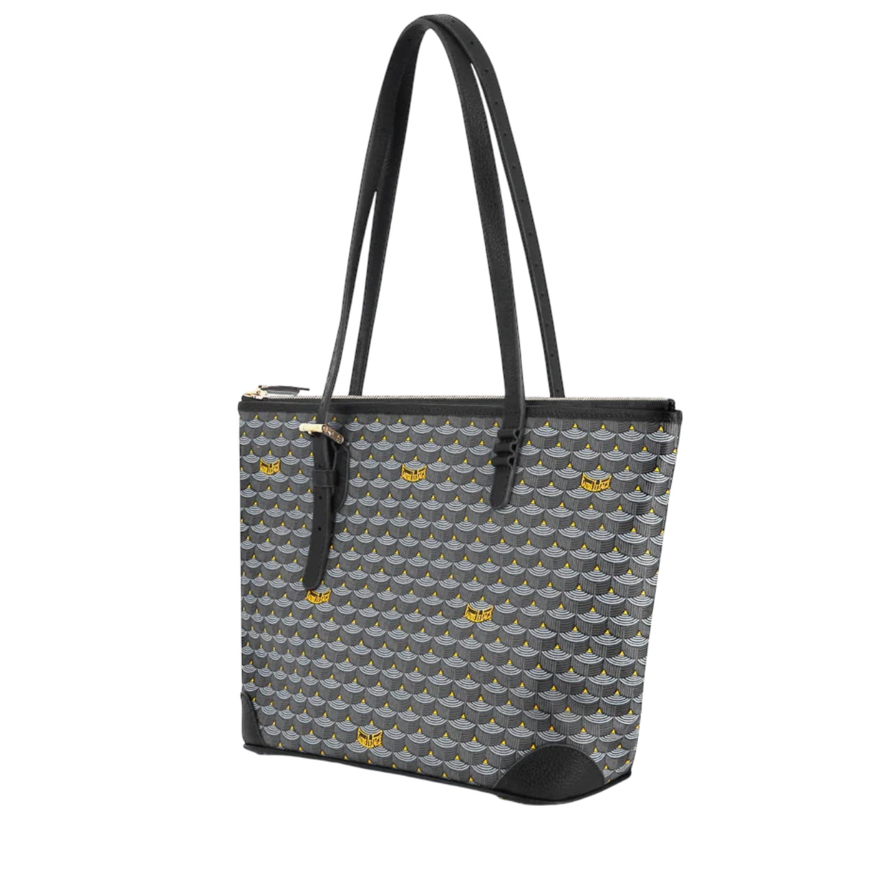 FAURE LE PAGE - Daily Battle Tote Bag 27 Zip in Powder Black