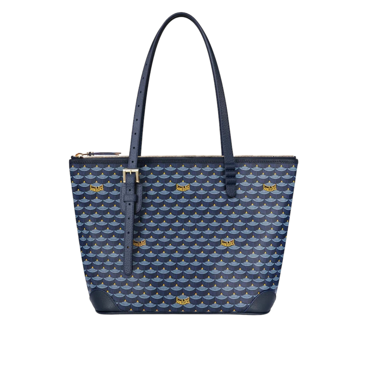 FAURE LE PAGE - Daily Battle Tote Bag 27 Zip in Paris Blue
