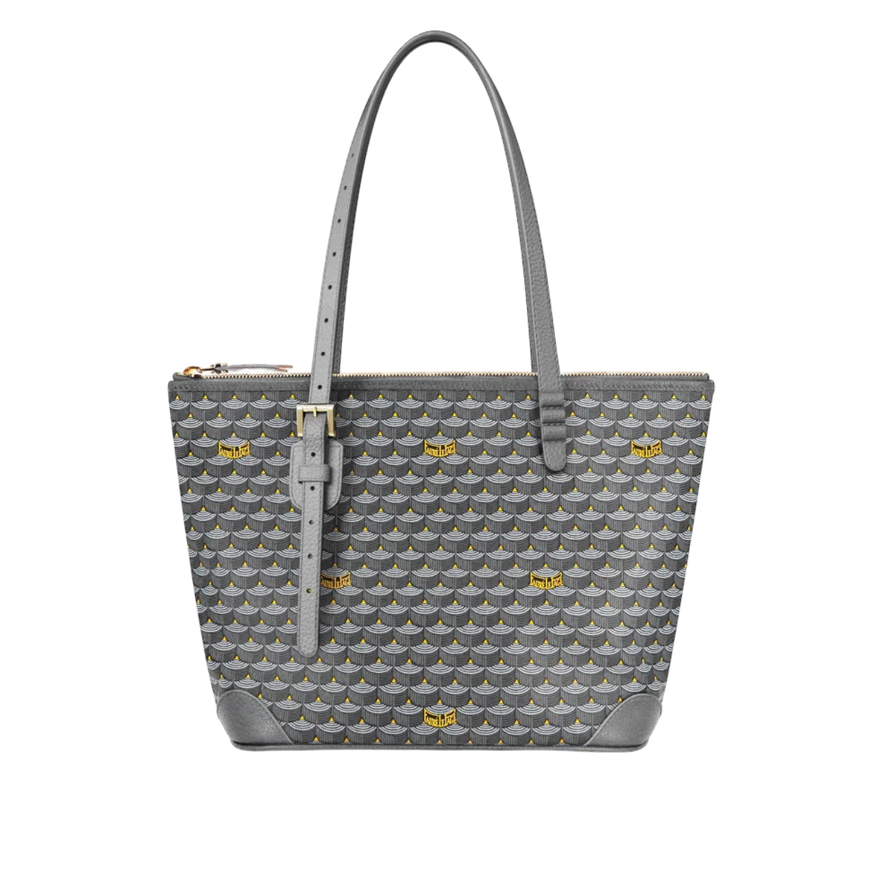 FAURE LE PAGE - DAILY BATTLE TOTE BAG 27 ZIP IN Steel Grey