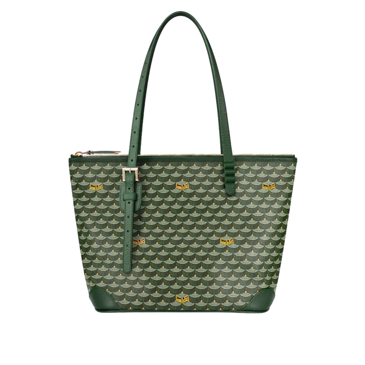FAURE LE PAGE - Daily Battle Tote Bag 27 Zip in Empire Green