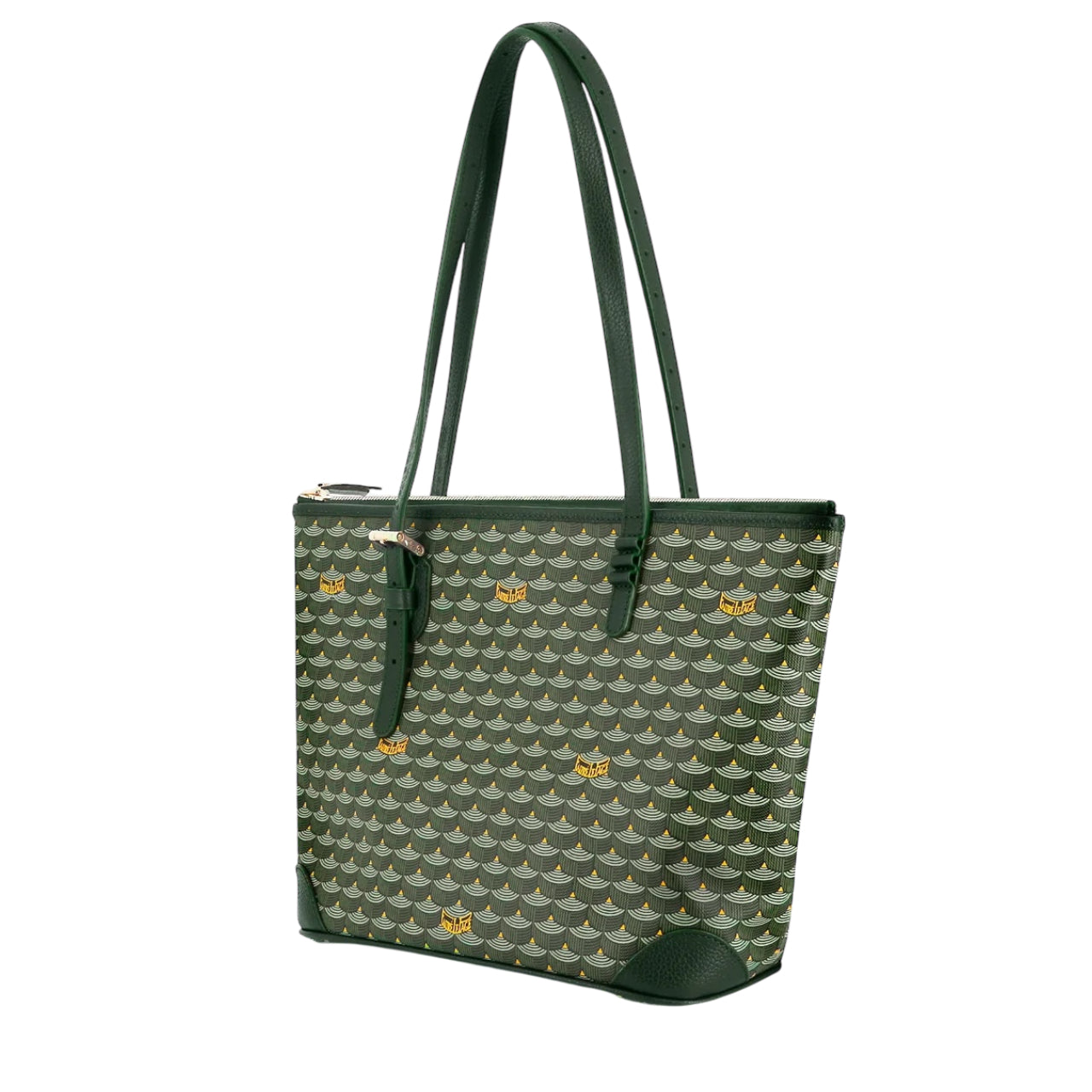 FAURE LE PAGE - Daily Battle Tote Bag 27 Zip in Empire Green