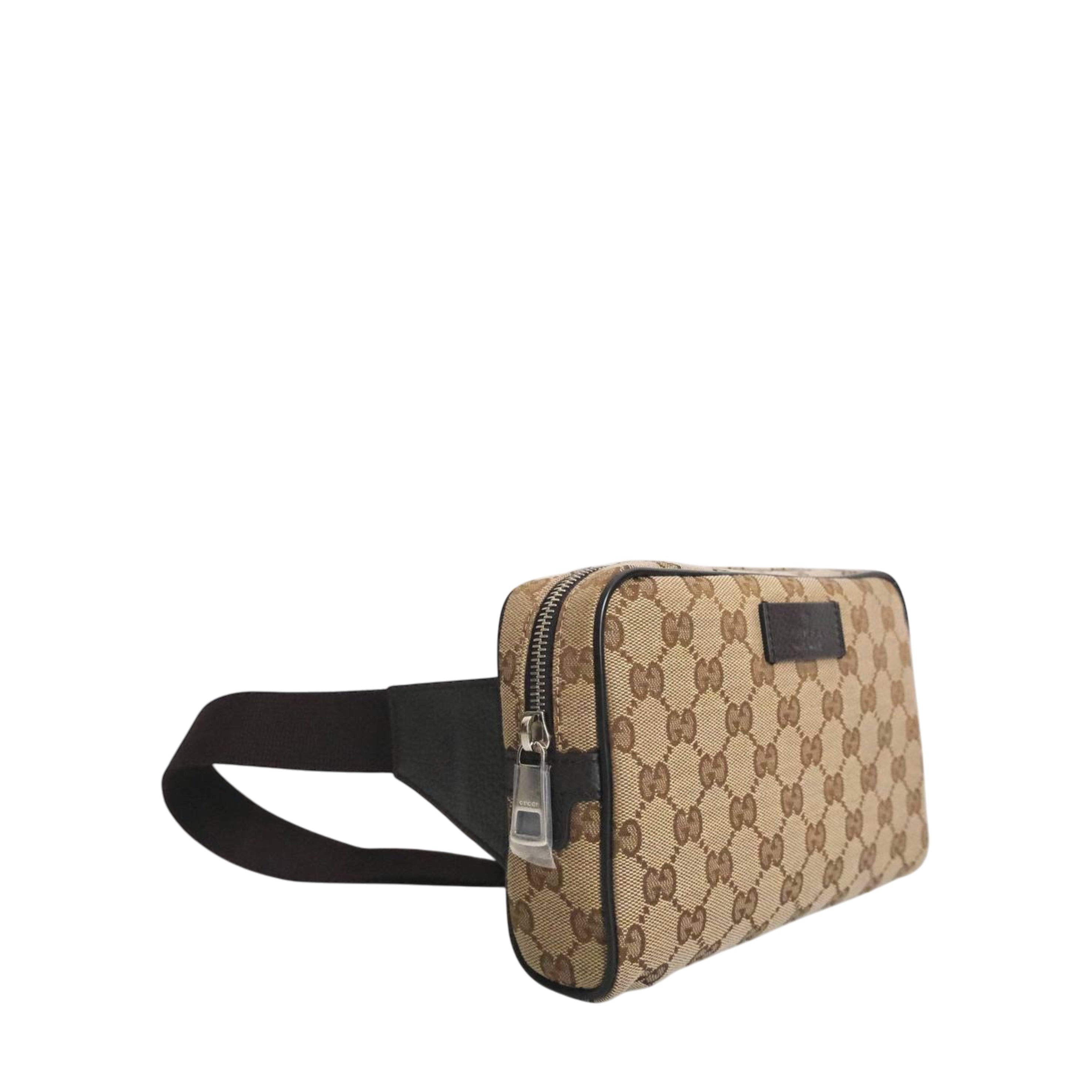 GUCCI - Belt Bag GG Canvas in Brown