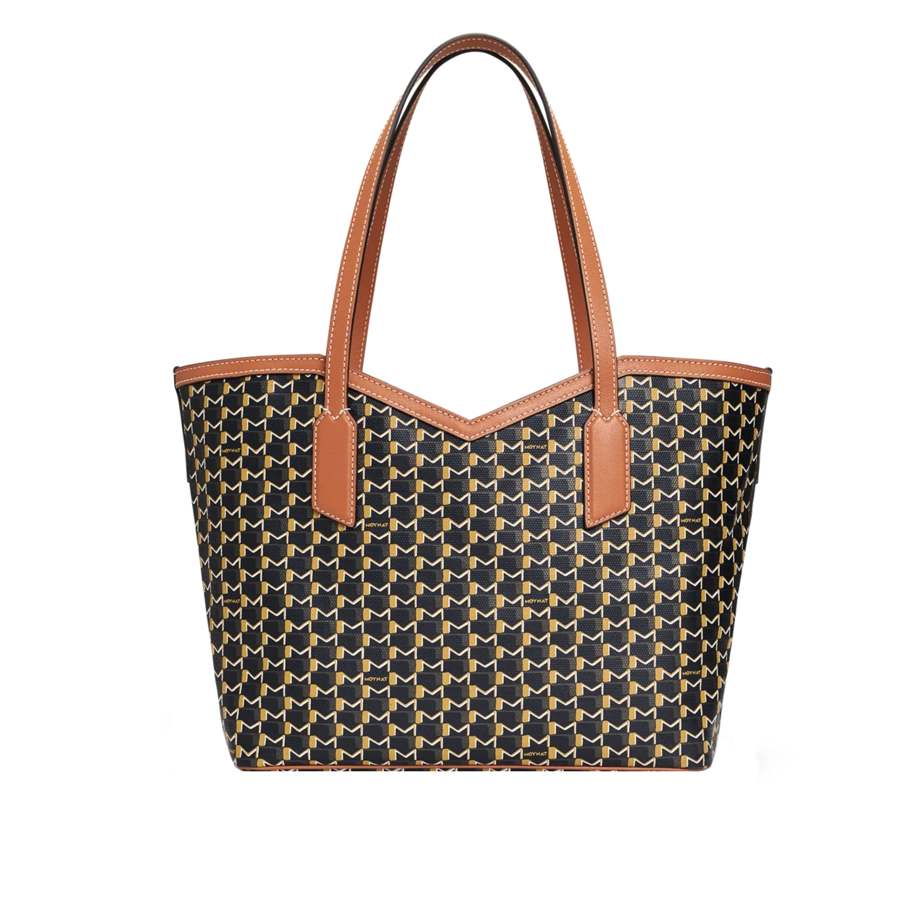 MOYNAT - M Tote Bag Canvas PM in Black/ Brown