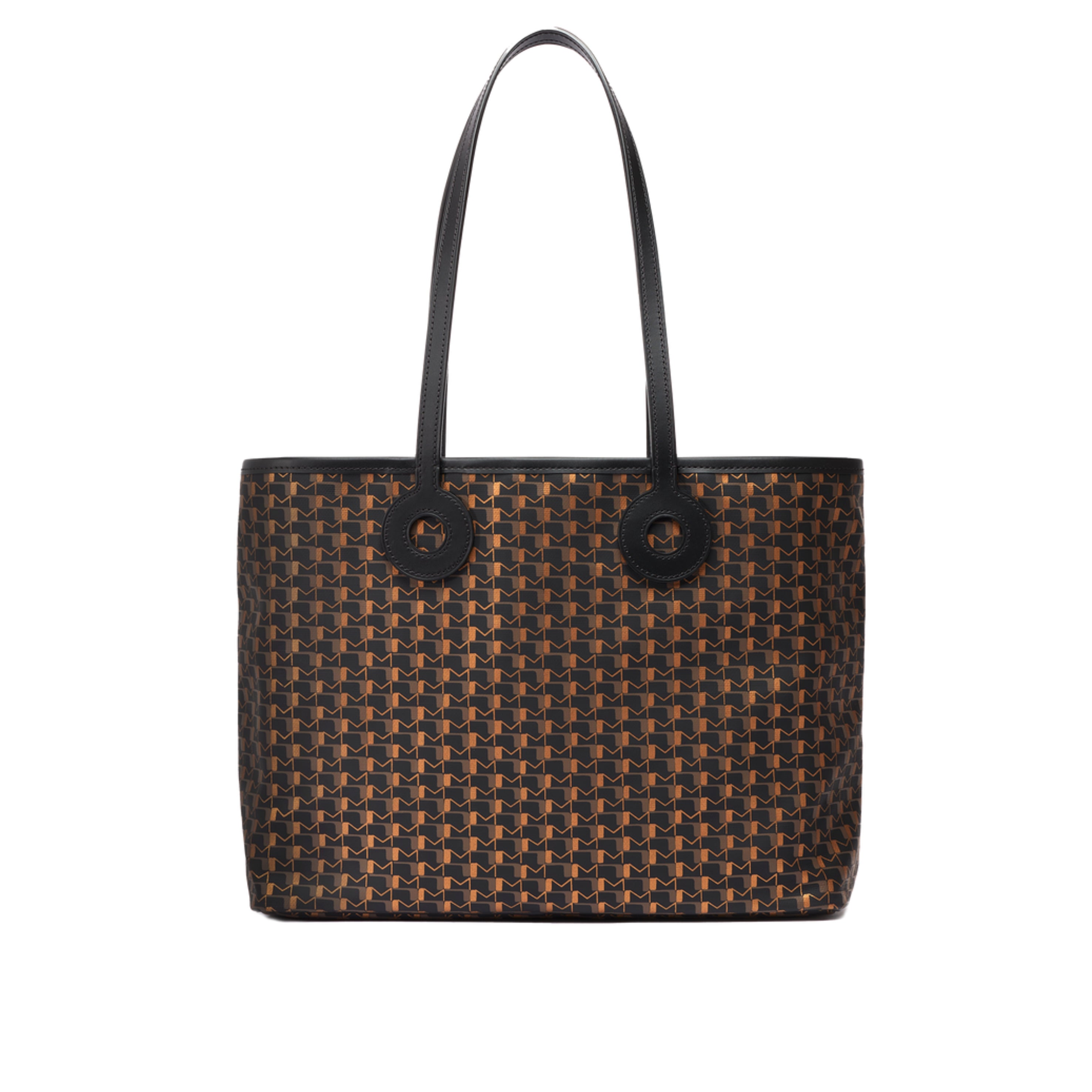 MOYNAT - Oh! Tote Ruban MM in Carbon/ Bronze/ Ocre/ Bordeaux