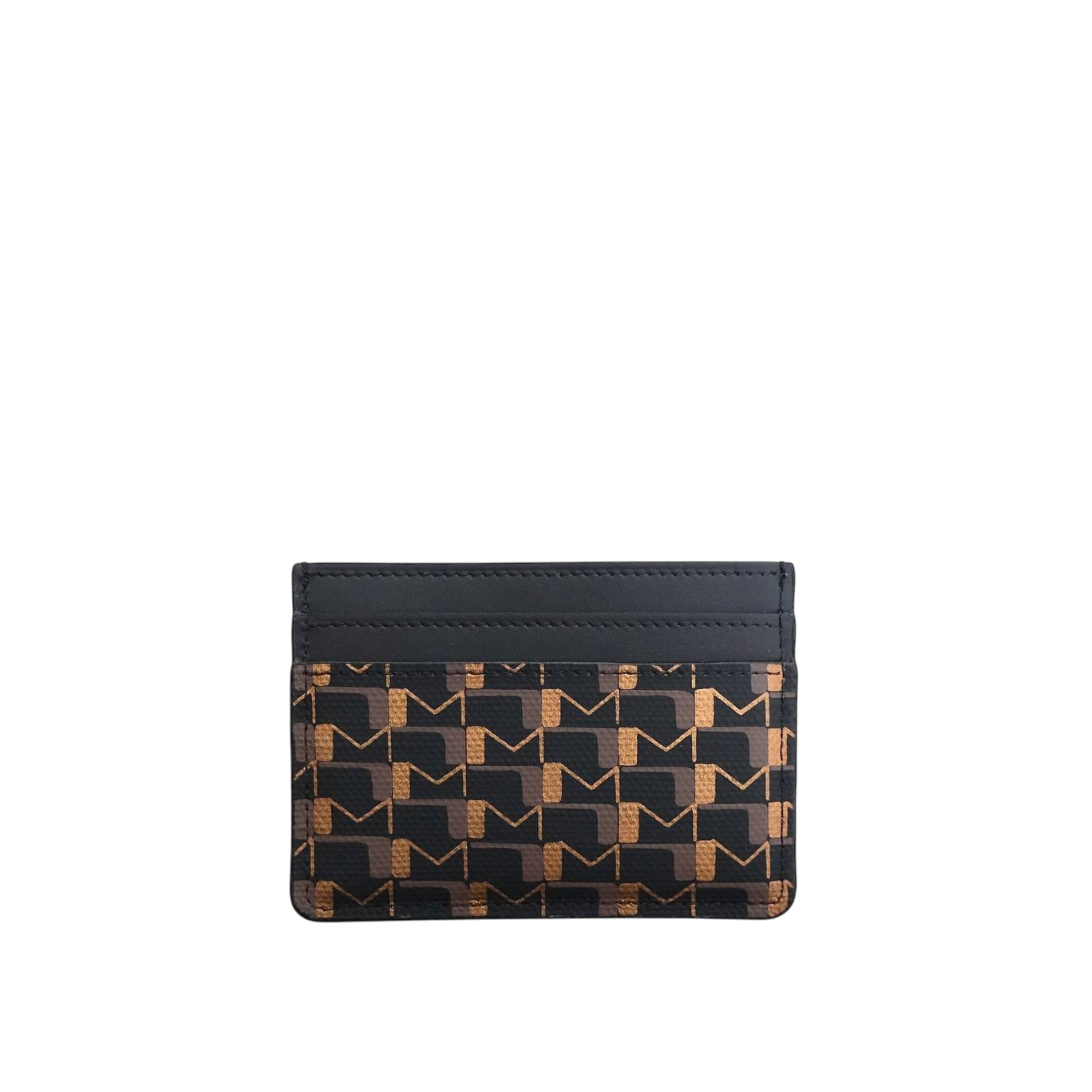 MOYNAT - Oh! Card Holder Canvas in Carbon/ Bronze