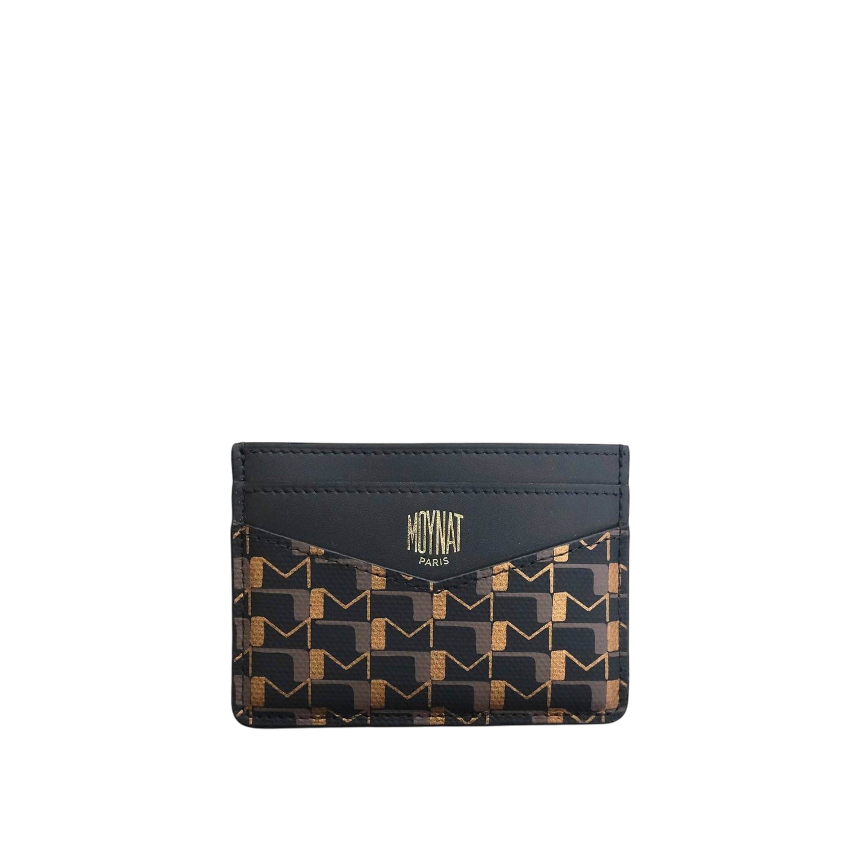 MOYNAT - Oh! Card Holder Canvas in Carbon/ Bronze