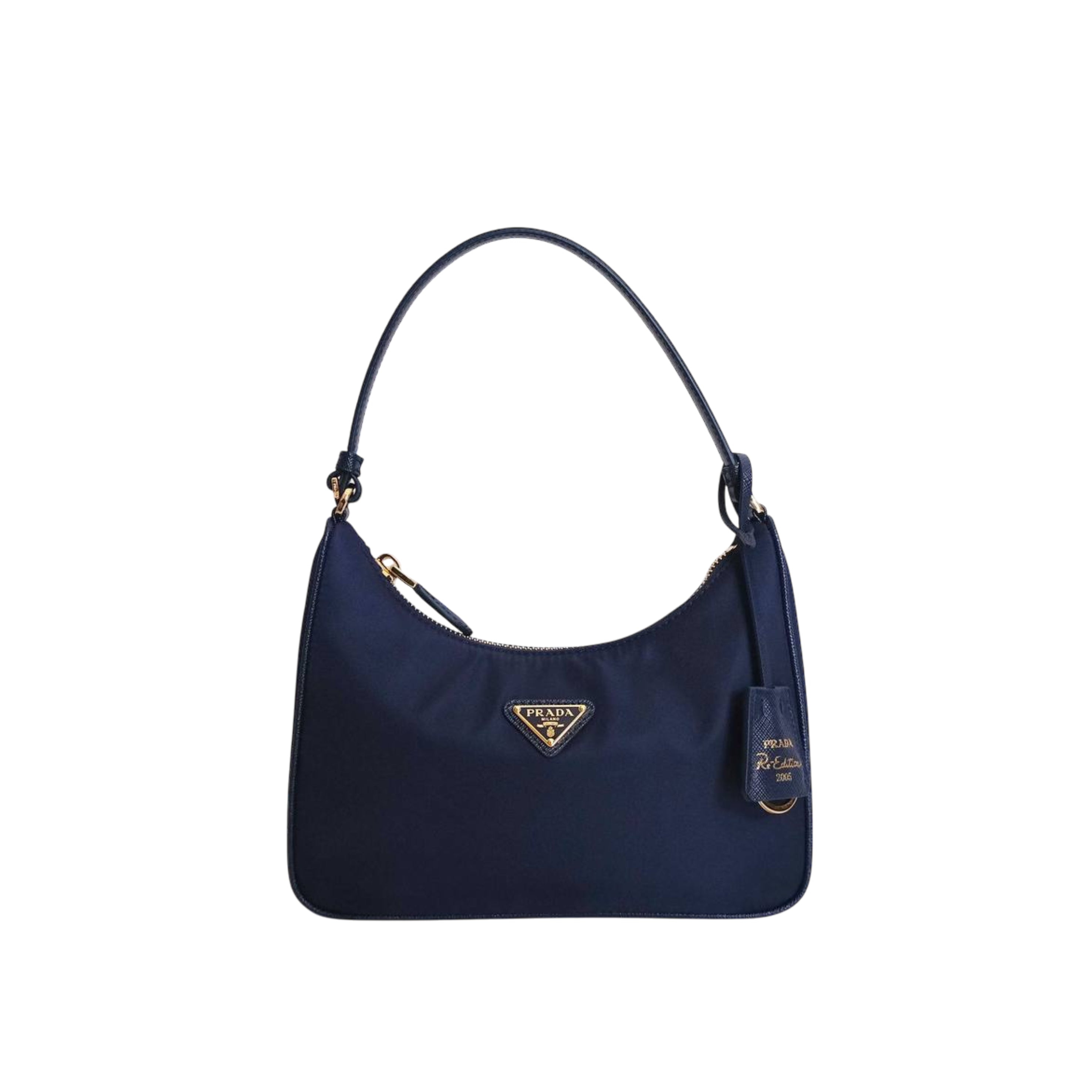 PRADA - Re-Edition 2005 Re-Nylon Mini Bag in Blue Balticlue (Gold Hardware)