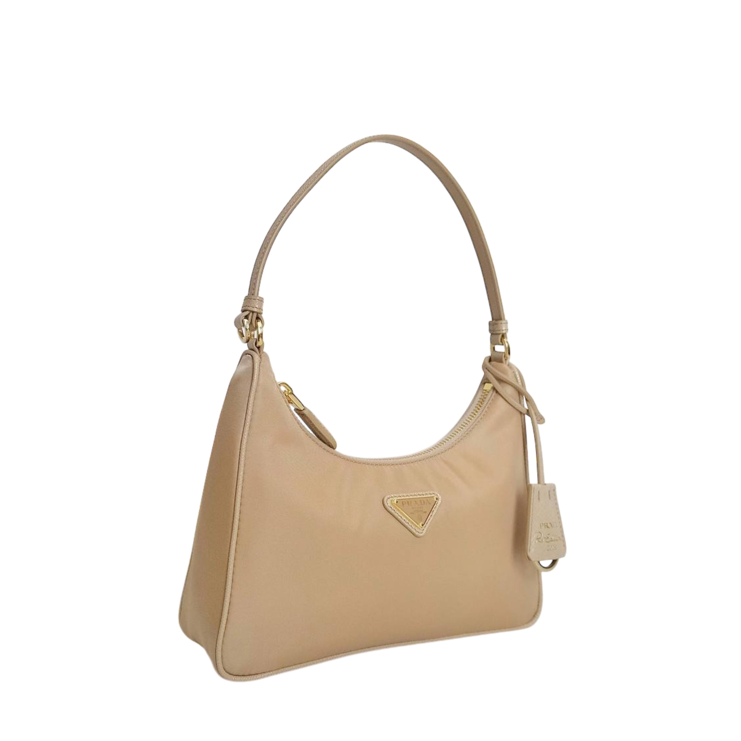 PRADA - Re-Edition 2005 Re-Nylon Mini Bag in Camel (Gold Hardware)