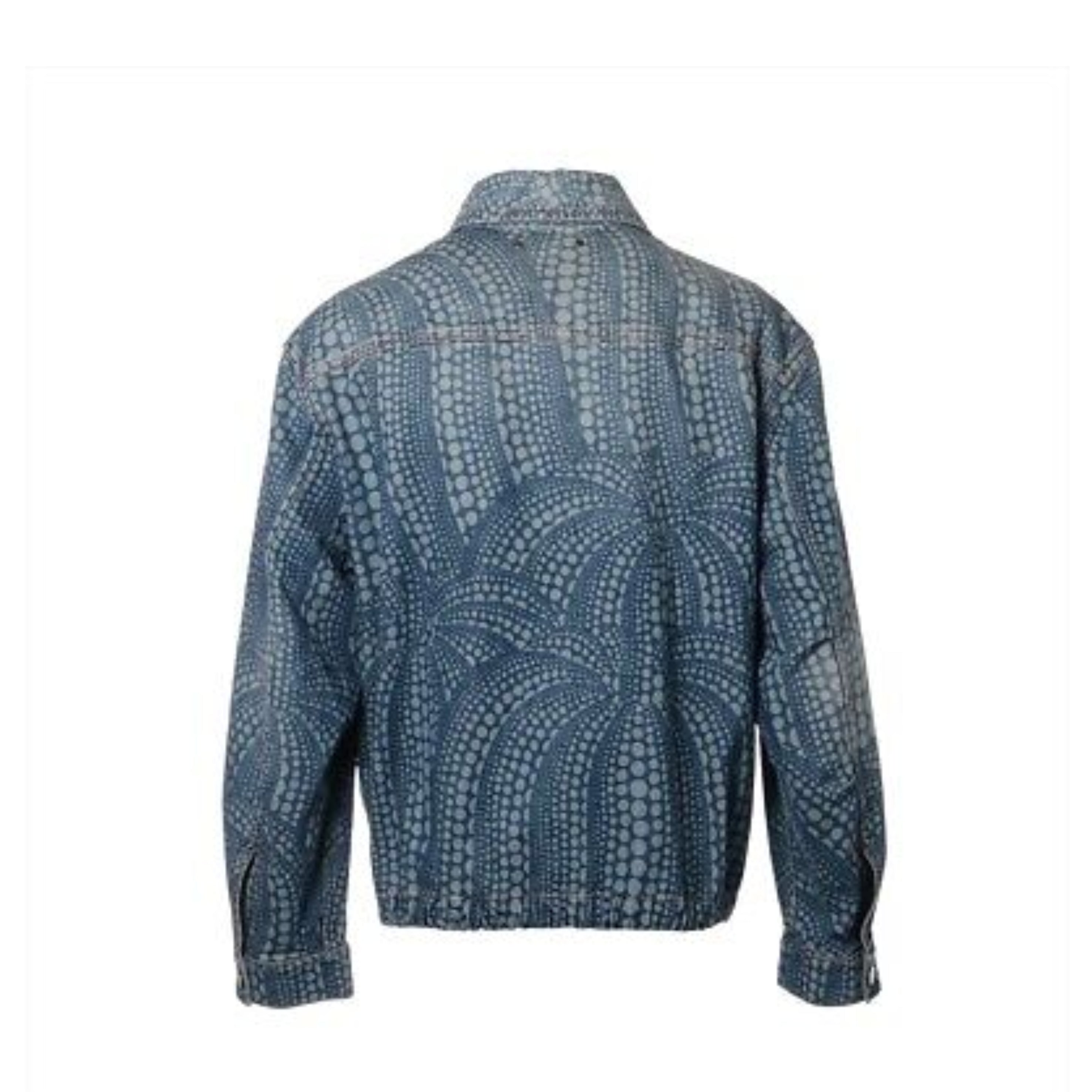LOUIS VUITTON - Yayoi Kusama Denim Jacket "All Over Pumpkin"